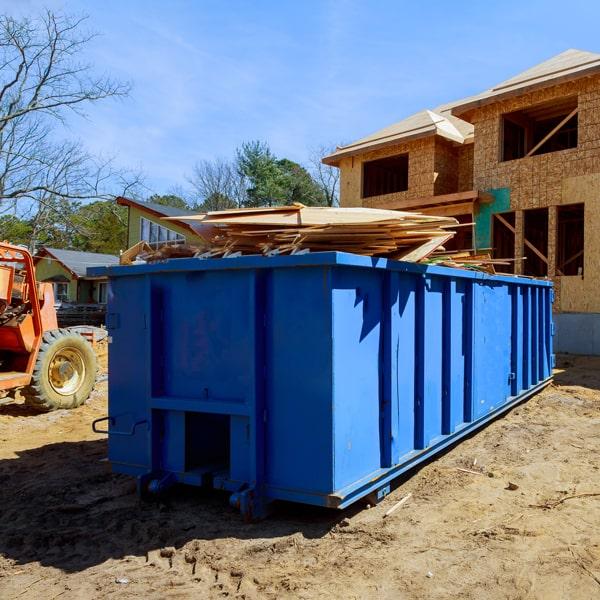 there might be additional fees for special requests and weight overages when using our construction dumpsters